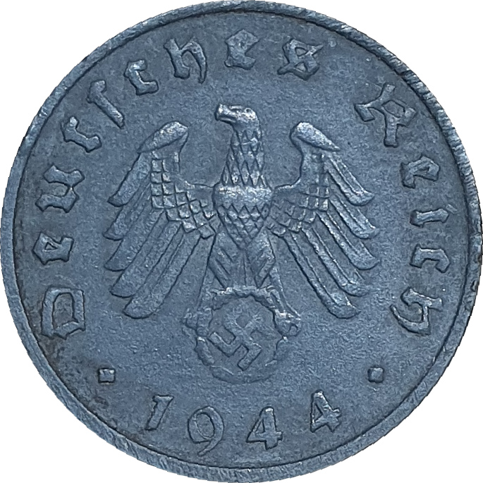 10 pfennig - Second emblème