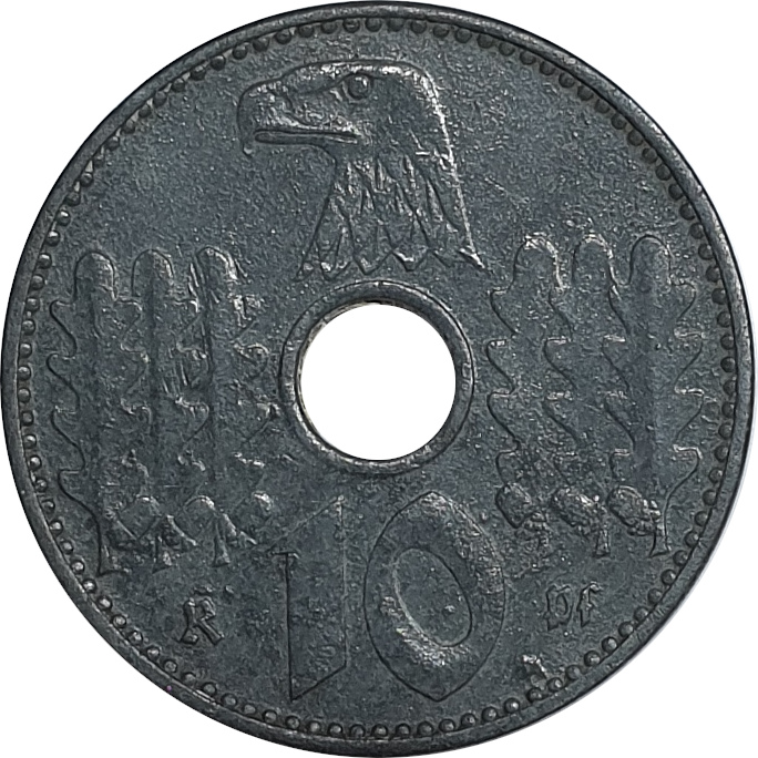 10 pfennig - Military occupation