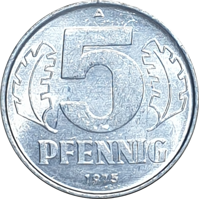 5 pfennig - Emblem - Large emblem