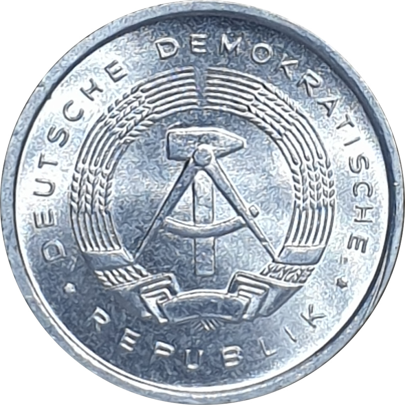 5 pfennig - Emblême - Petit emblême