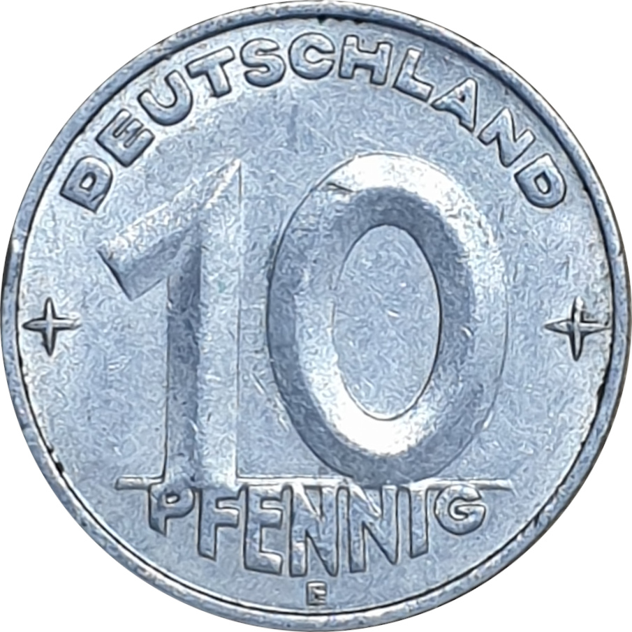 10 pfennig - Épis de blé