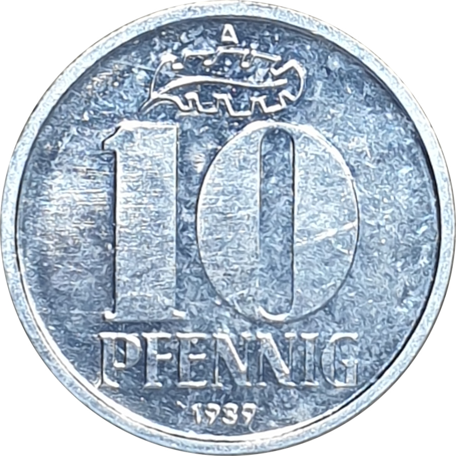 10 pfennig - Emblem