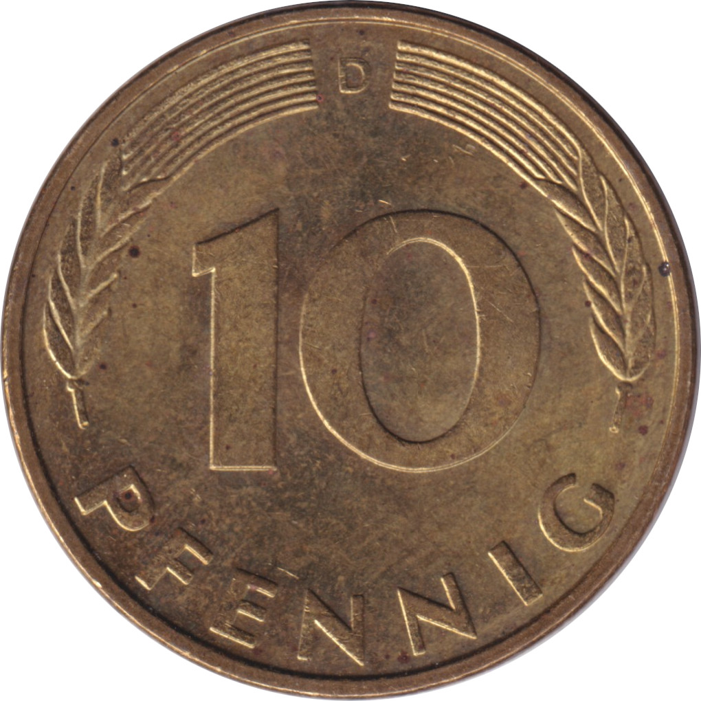 10 pfennig - Bundesrepublik Deustchländ