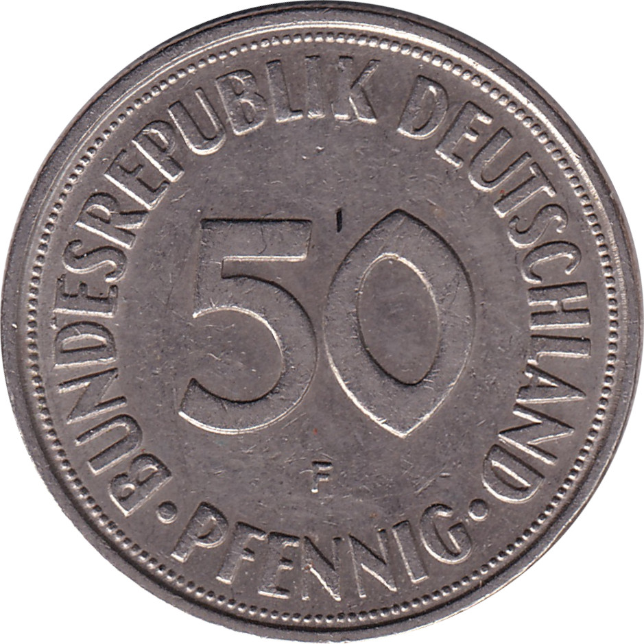 50 pfennig - Bundesrepublik Deustchländ