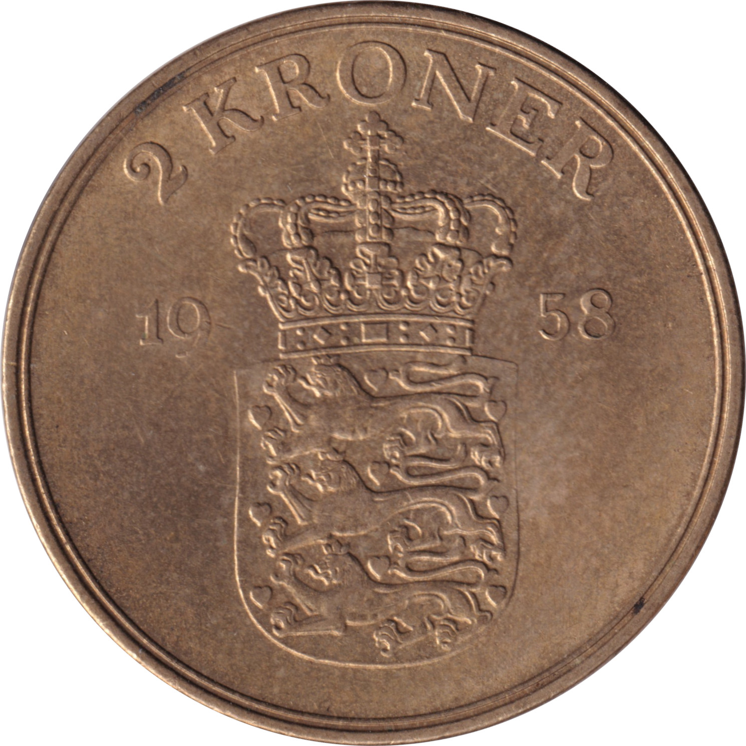 2 kroner - Frédéric IX