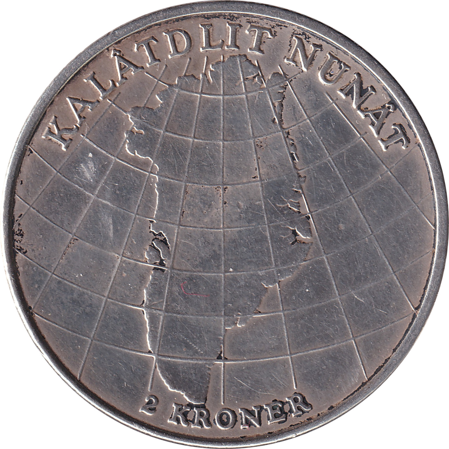 2 kroner argent - Groendland