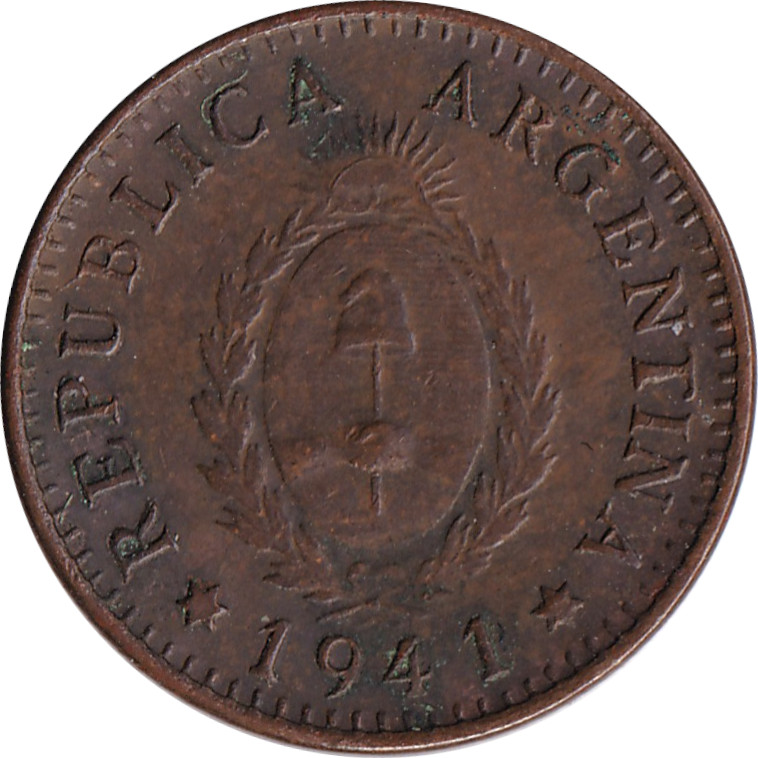 1 centavo - Armoiries