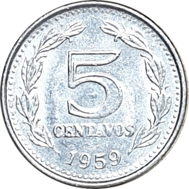 5 centavos - Liberty head