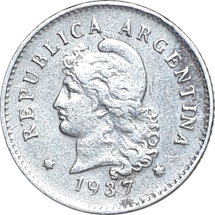 10 centavos - Liberty head