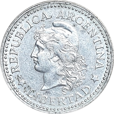 10 centavos - Liberty head