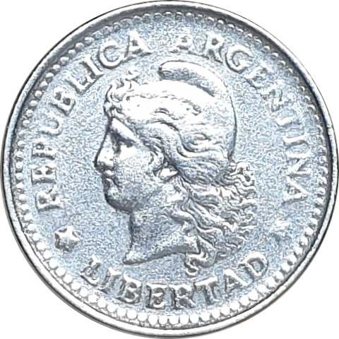 20 centavos - Liberty head