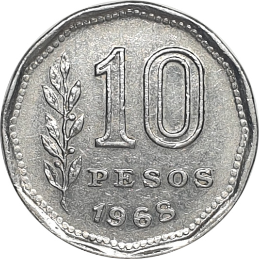 10 pesos - Gaucho