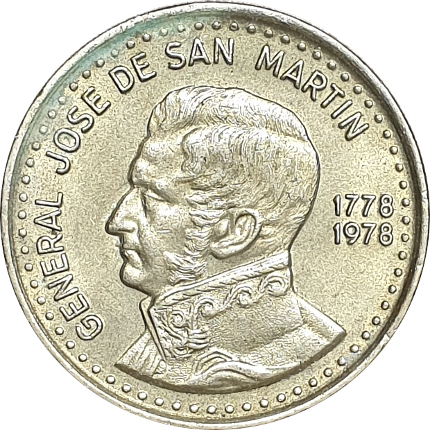 100 pesos - Jose de San Martin - Bicentenaire