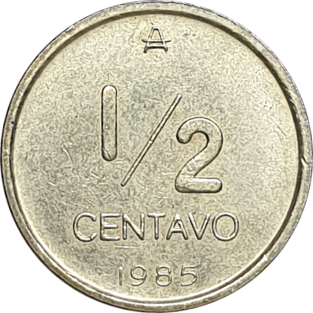 1/2 centavo - Oiseau