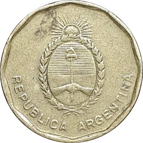 10 centavos - Shield