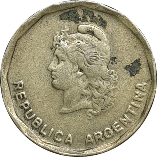 50 centavos - Liberty head