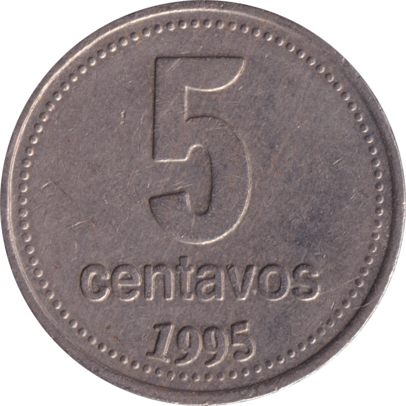 5 centavos - Soleil - Cupronickel