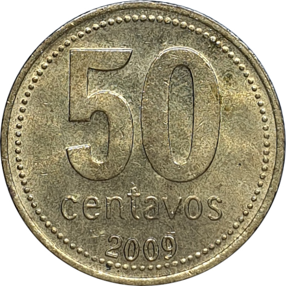 50 centavos - Hall de l'Indépendance - Lourde