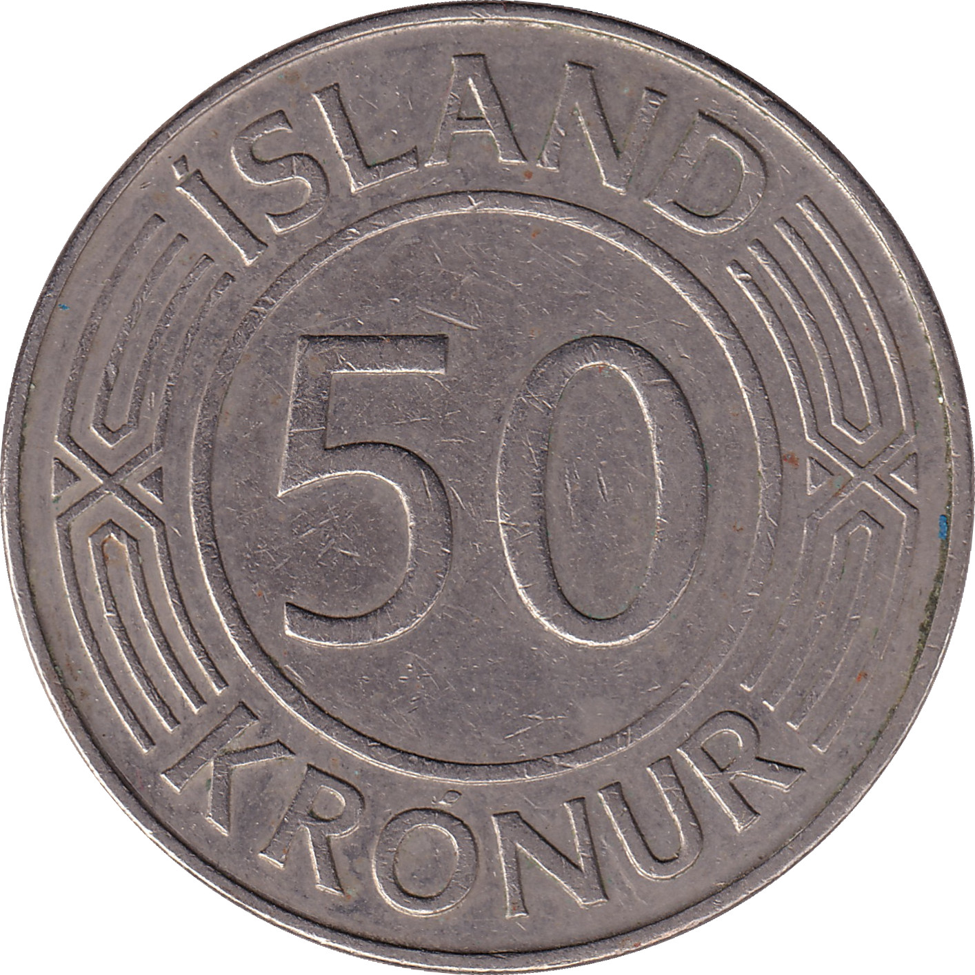 50 kronur - Parlement