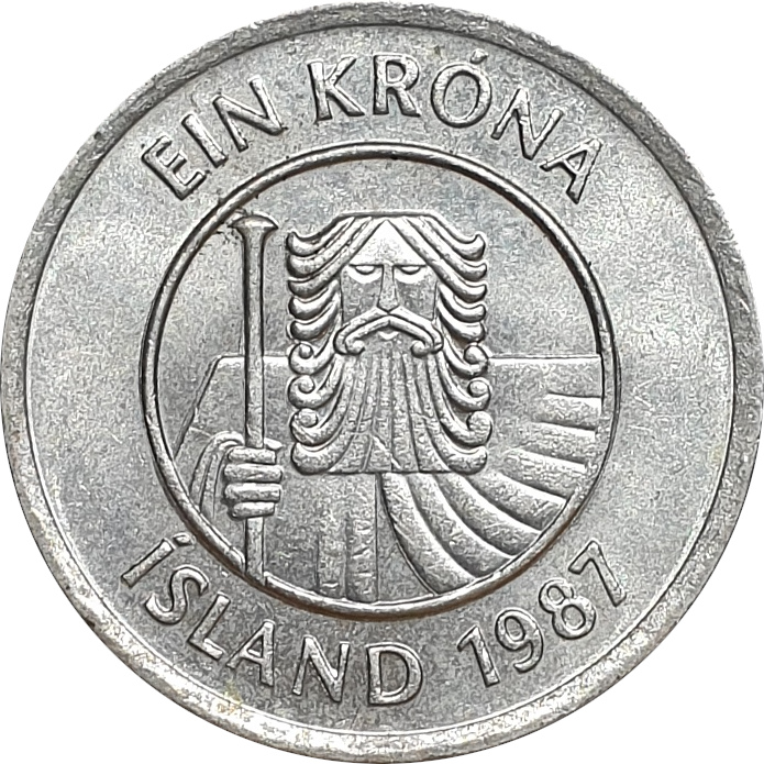 1 krona - Morue - Cupronickel