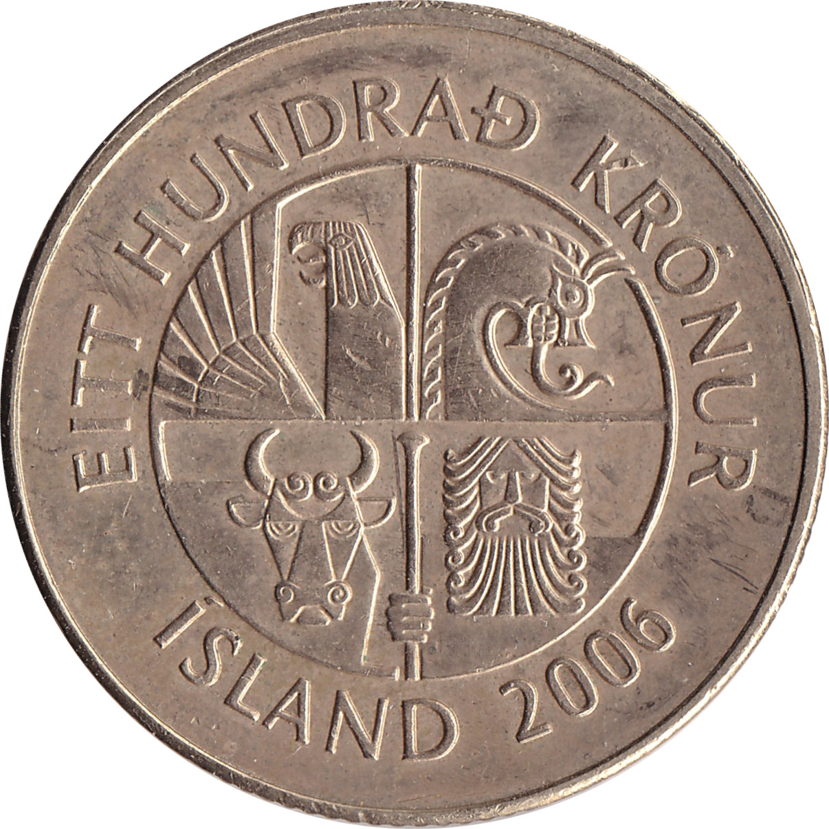 100 kronur - Lompe