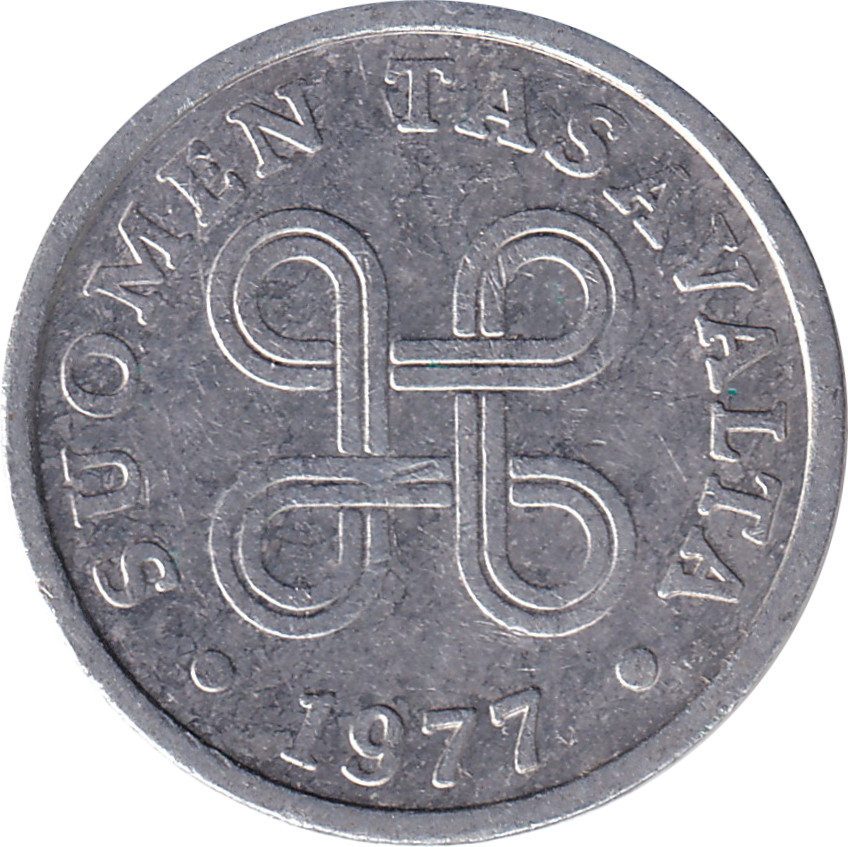 5 pennia - Carré - Aluminium