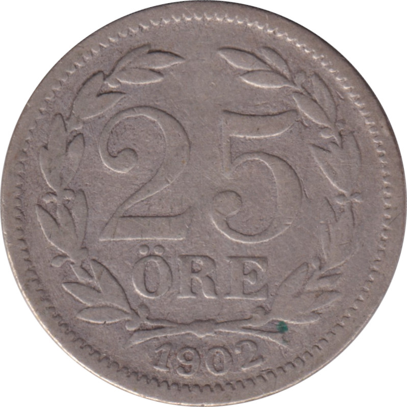 25 ore silver - Oscar II - Grand 25 - Premier monogramme