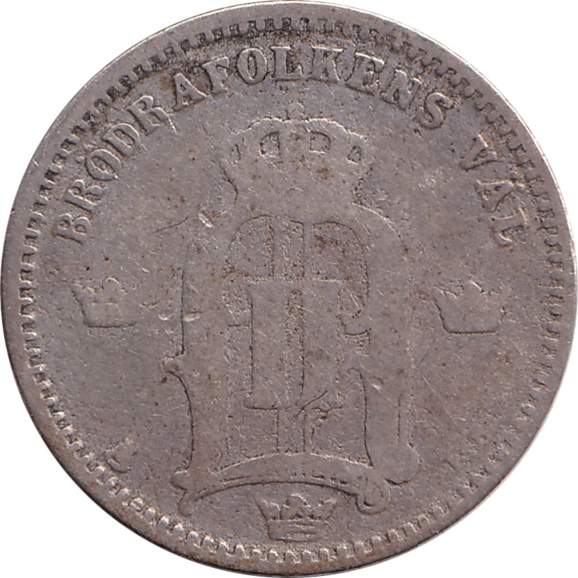 25 ore argent - Oscar II - Petit 25