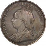 18 piastres argent - Victoria