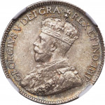 9 piastres silver - George V