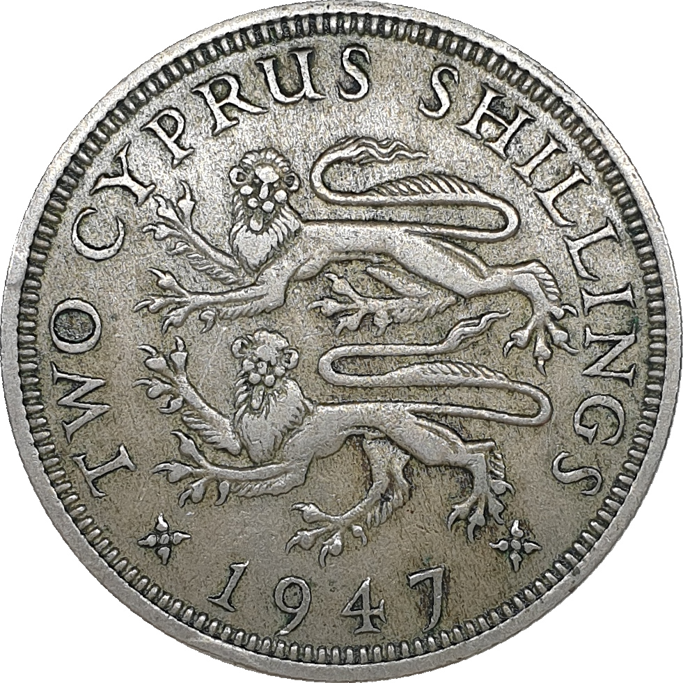 2 shillings - Georges VI - Empereur