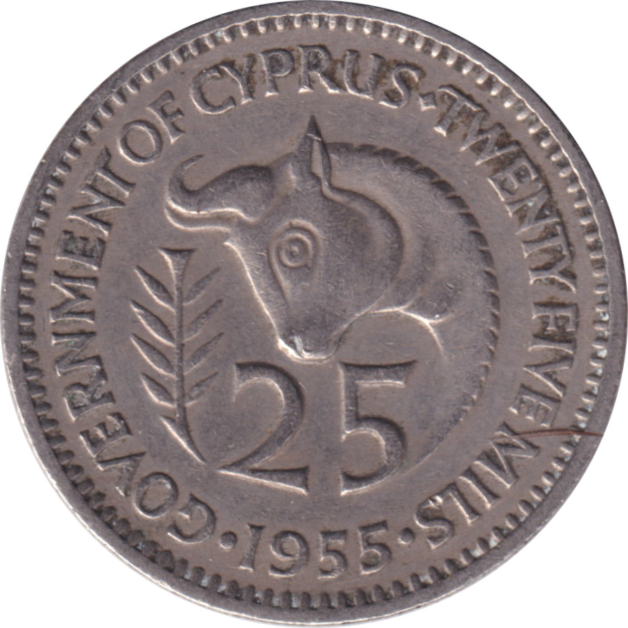 25 mils - Elizabeth II