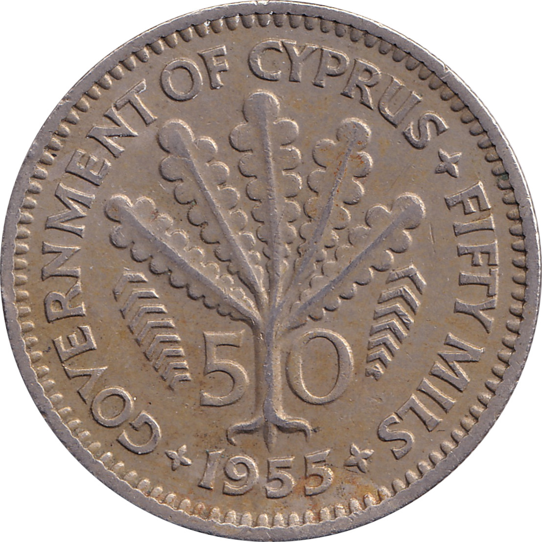 50 mils - Elizabeth II