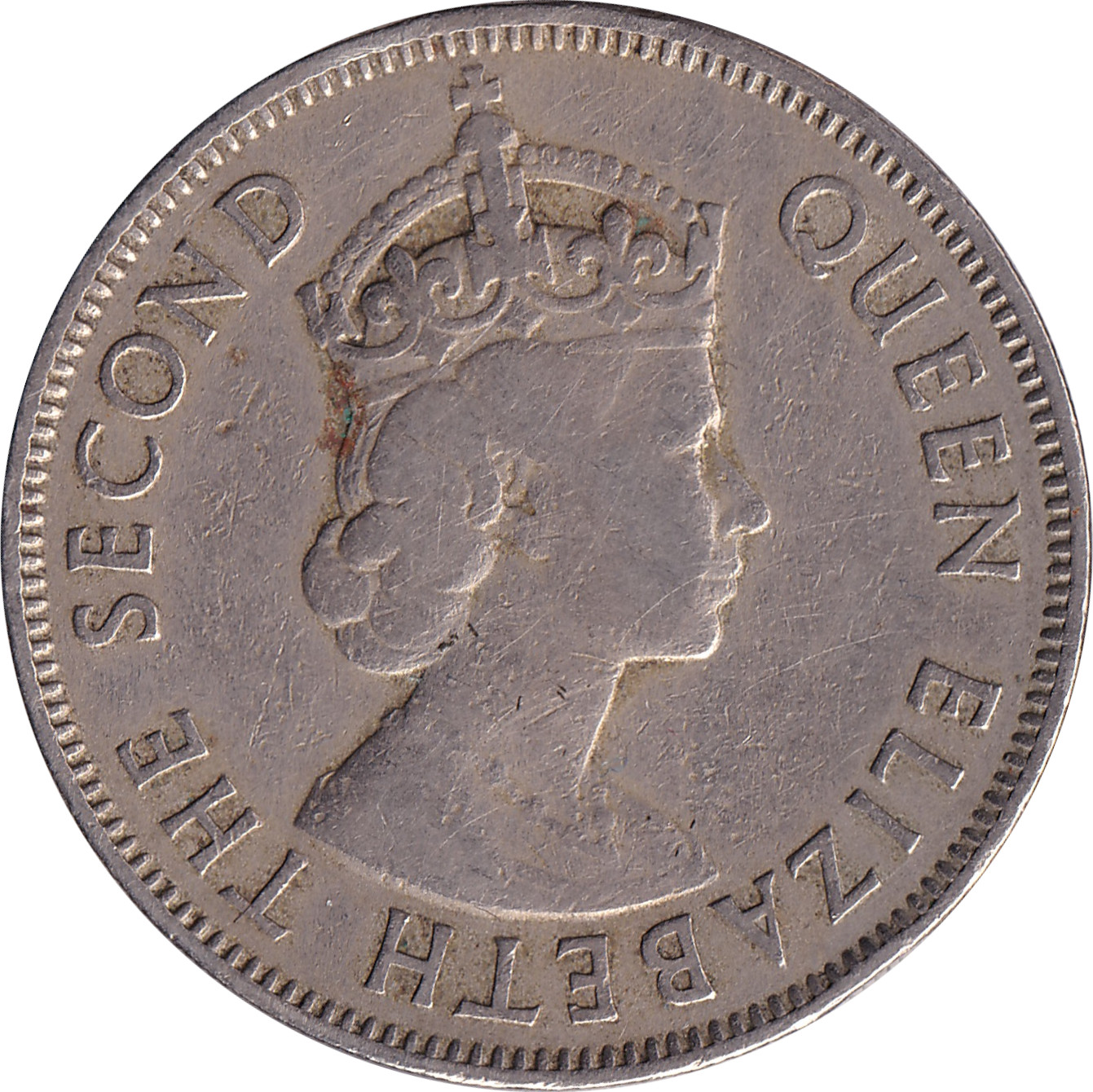 100 mils - Elizabeth II