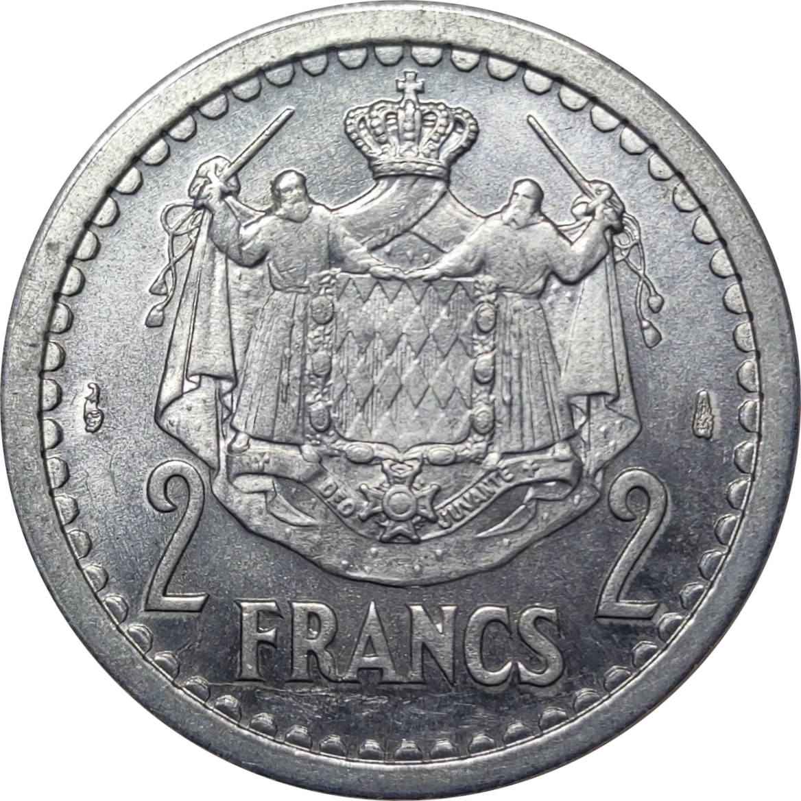 2 francs - Louis II - Aluminium