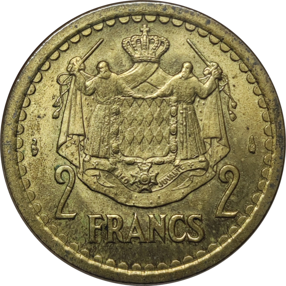 2 francs - Louis II - Cupro-aluminium