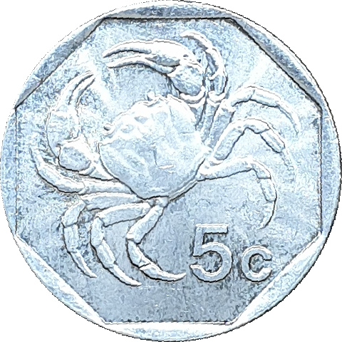 5 cents - Blason