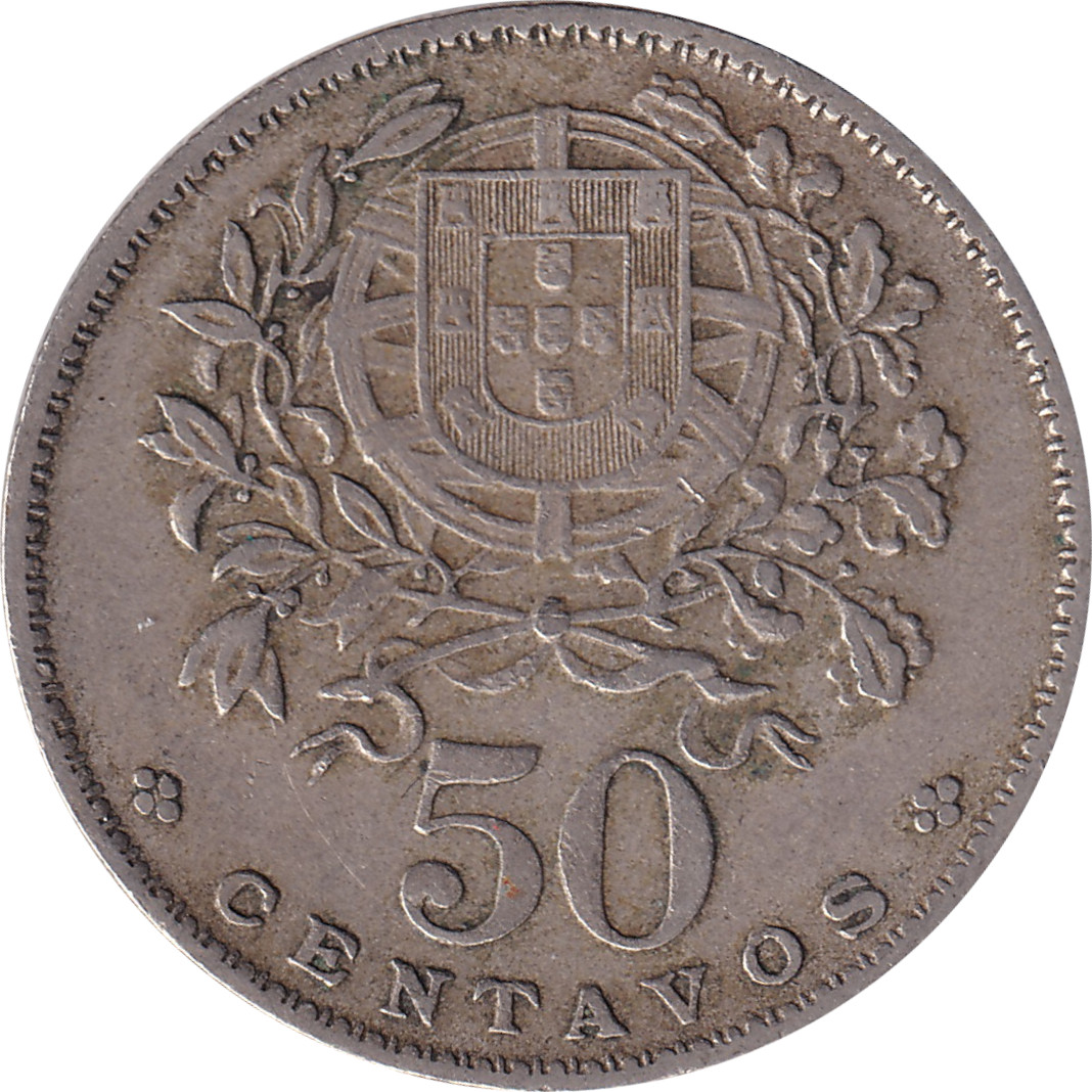 50 centavos - Liberté - Petit blason