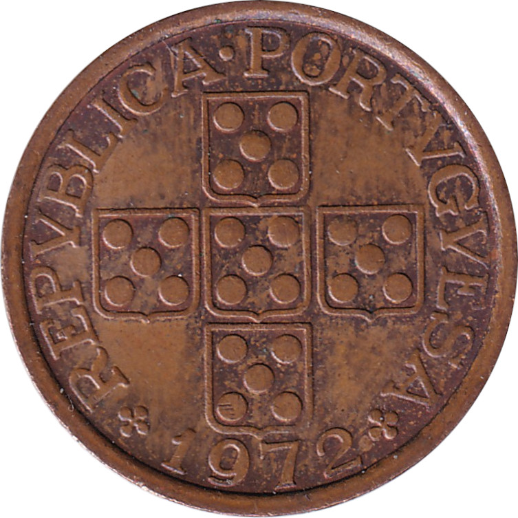 20 centavos - Croix - Type léger