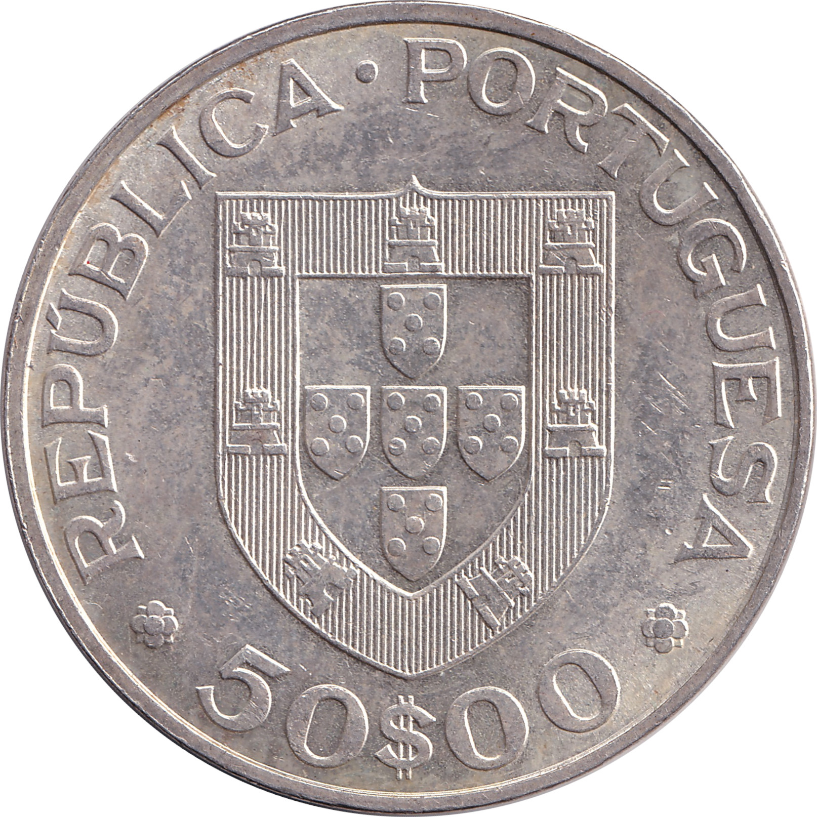 50 escudos argent - Carmona