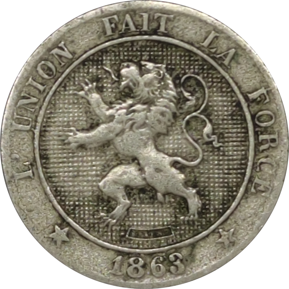 5 centimes - Leopold I - Petit module