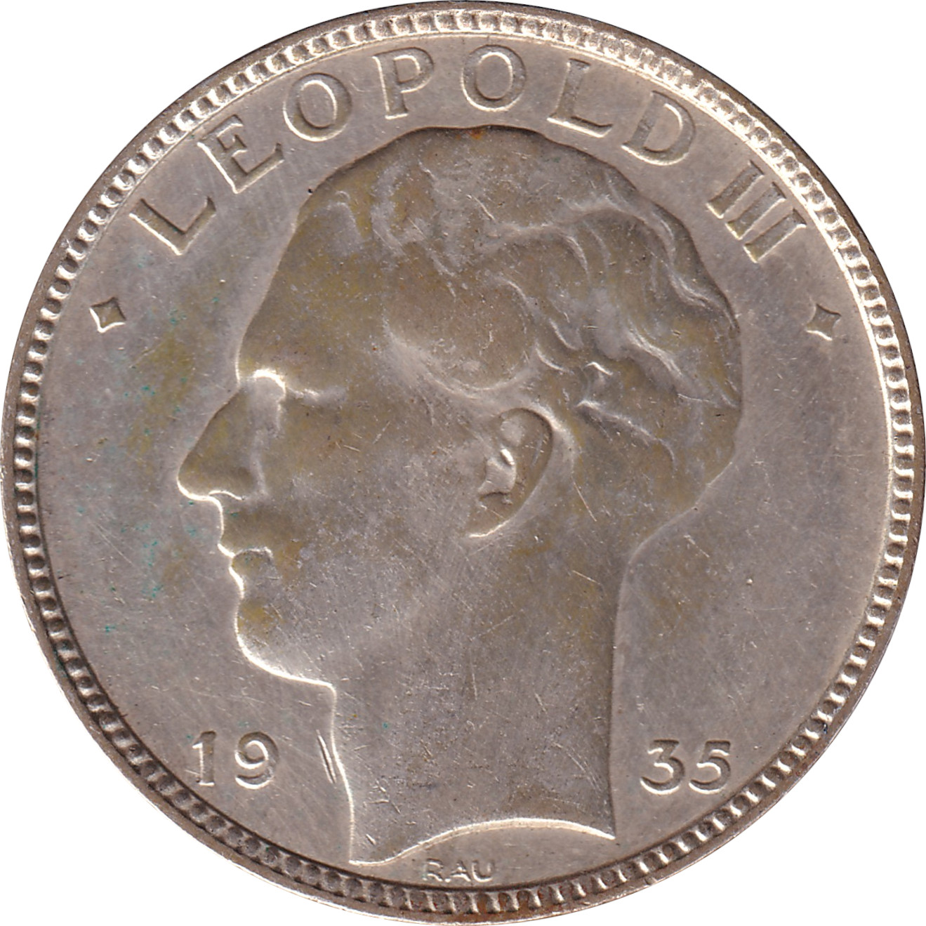 20 francs silver - Leopold III