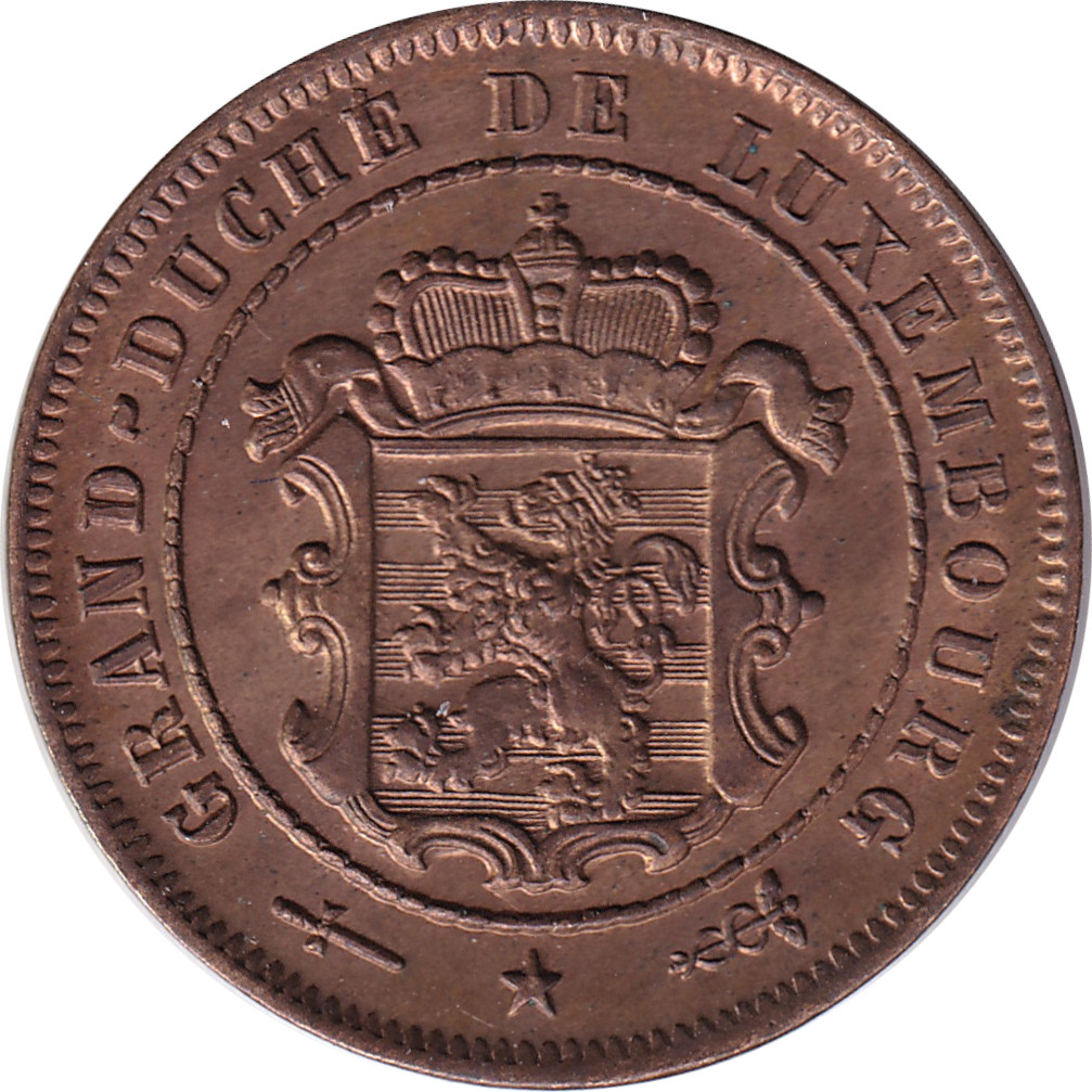 2 1/2 centimes - Blason