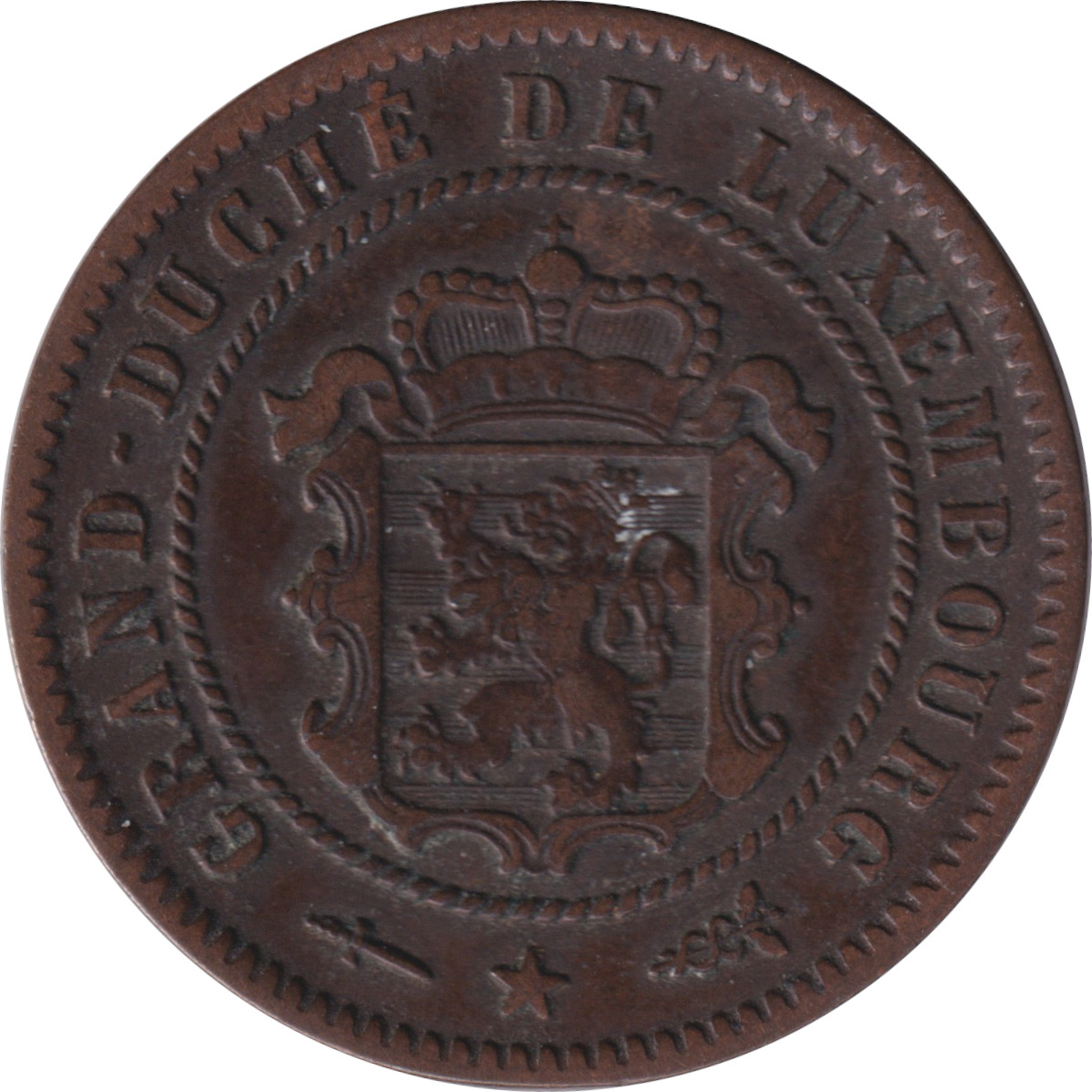 5 centimes - Blason