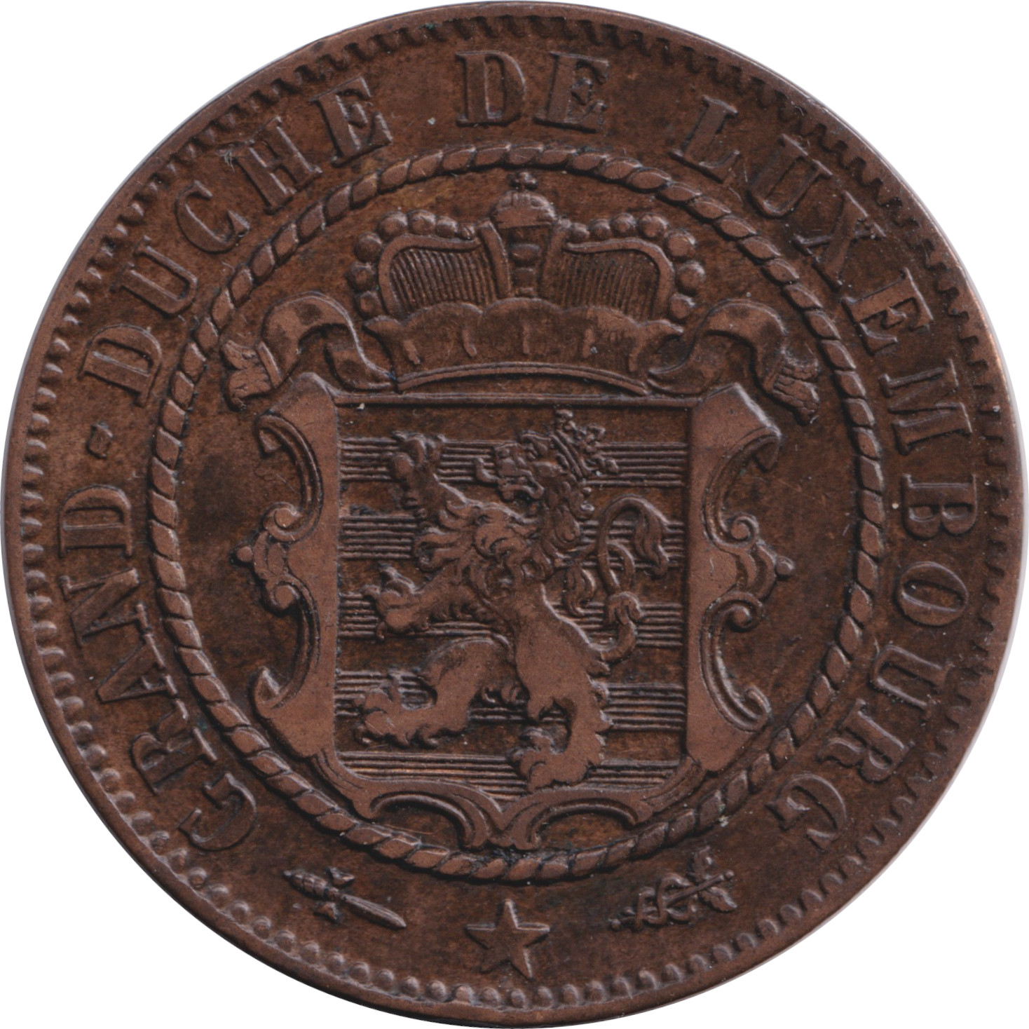 10 centimes - Blason