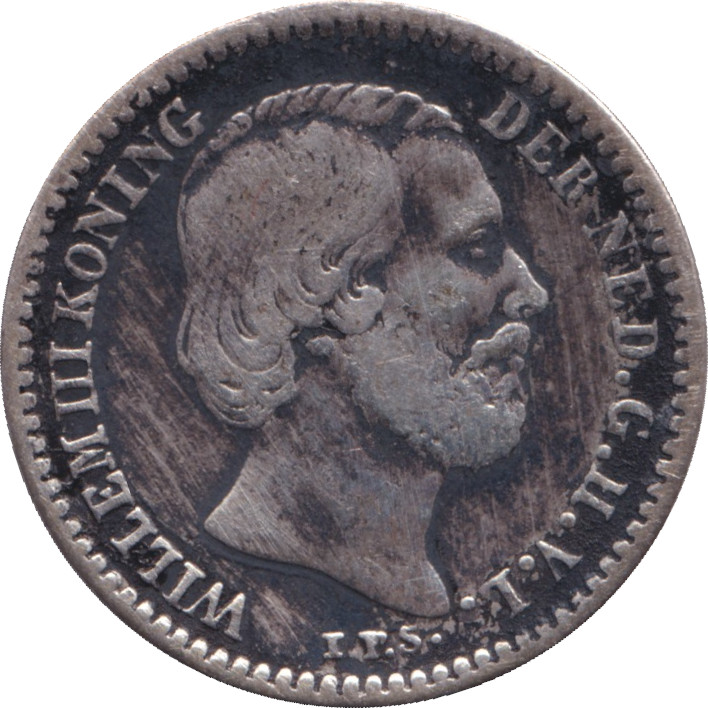 10 cents silver - Guillaume III