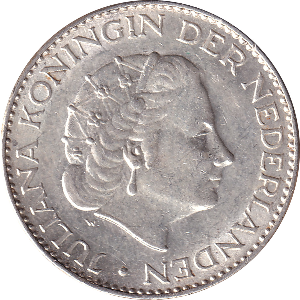 1 gulden argent - Juliana