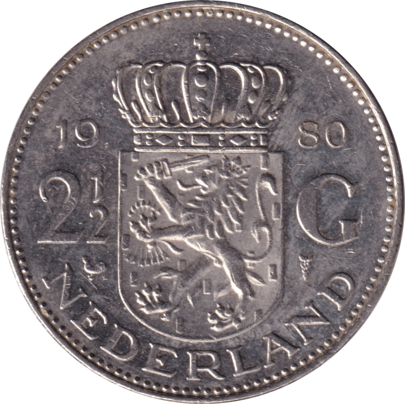 2 1/2 gulden - Juliana