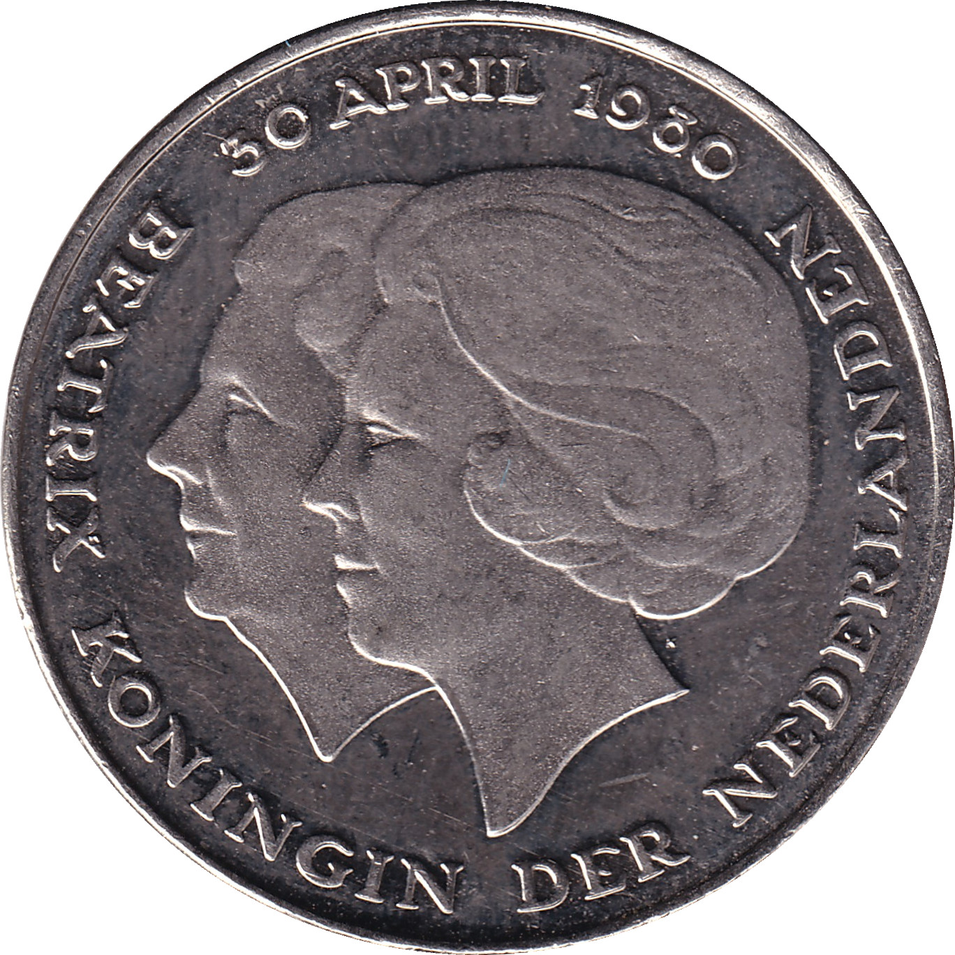 2 1/2 gulden or - Investiture de la Reine