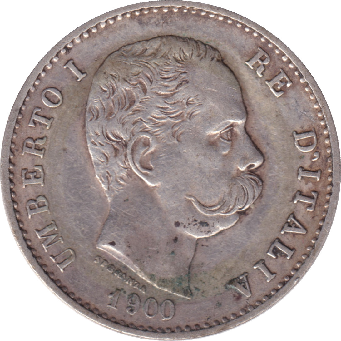 1 lira silver - Umberto I